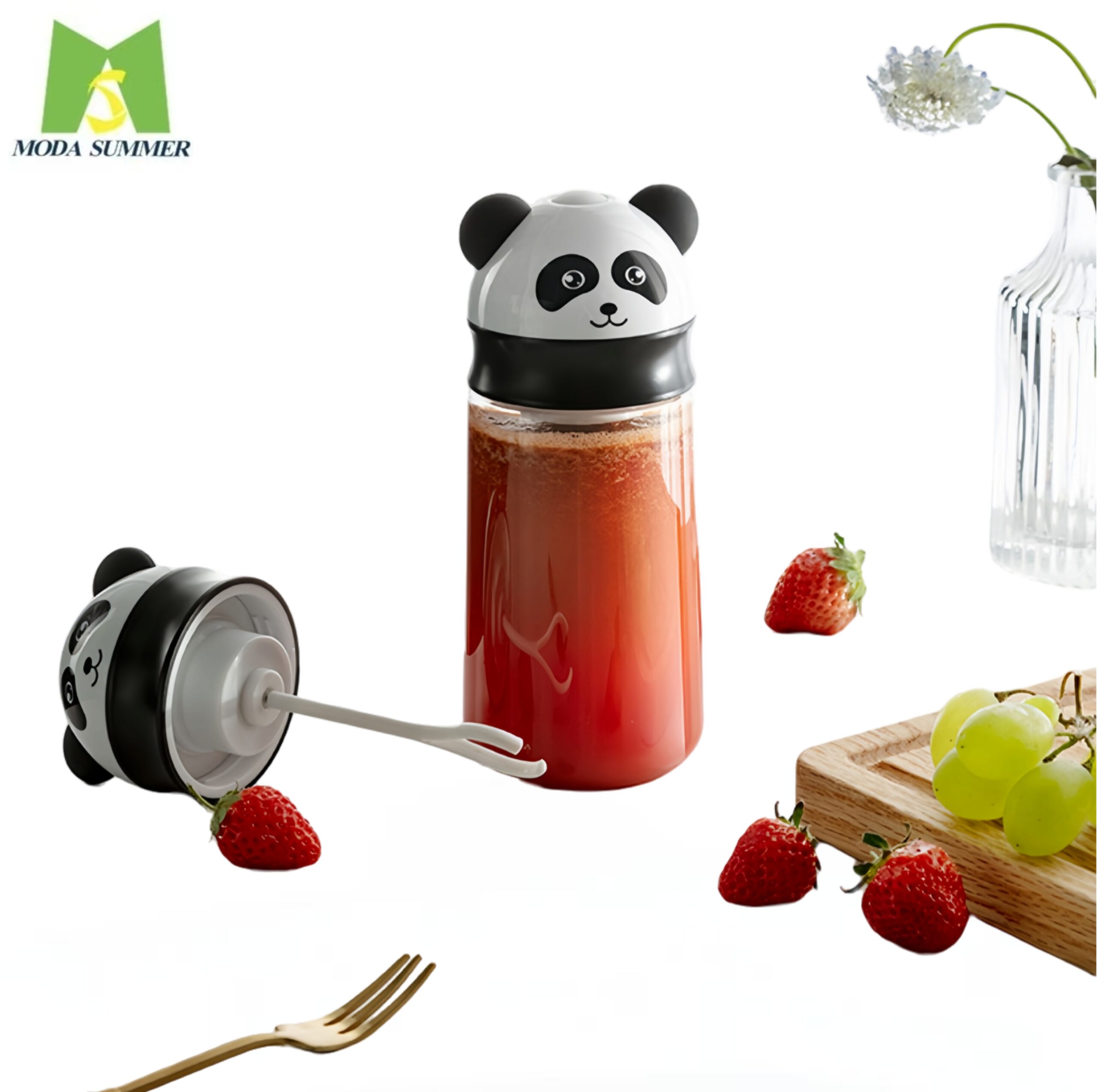 OEM ODM LOGO Portable Electric Silent Blender Cup Universal Household Small Plastic Cup for Coffee Milk Powder - Image 4