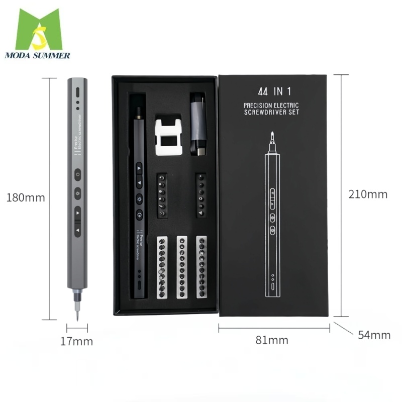 China Supply Ultimate Versatility With 42 Bits Rechargeable USB-C Power In The 44-in-1 Pen Precision Electric Screwdriver Set - Image 3
