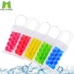 China Factory Promotional Items Custom PVC Ice Pack Wine Bag Gel Cooling Carrier Chilling Wine Bottle Sleeve Cooler Sleeved Bottles Wine